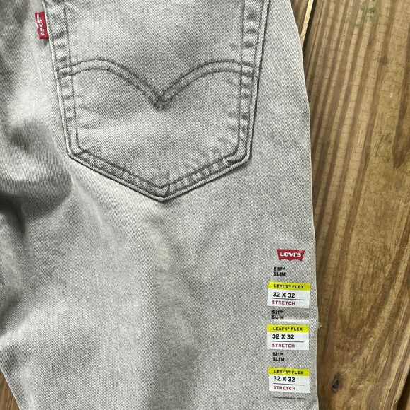 NWT Levi's Performance 511 Slim Jeans - Stretch Flex Eco Performance - 32 x 32 - Picture 9 of 13
